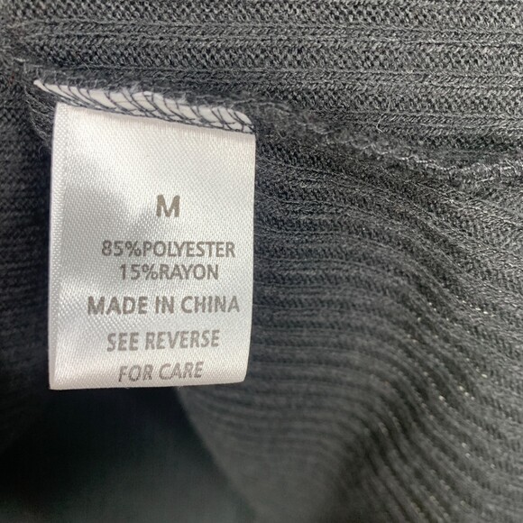 Wishlist womens black v-neck sweater tank top size medium - Picture 7 of 11